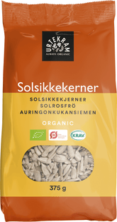 Urtekram Auringonkukansiemen 375 g - Päiväys 12/2026