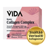Vida Beauty Collagen Complex - Aprikoosinmakuinen kollageenijuomajauhe
