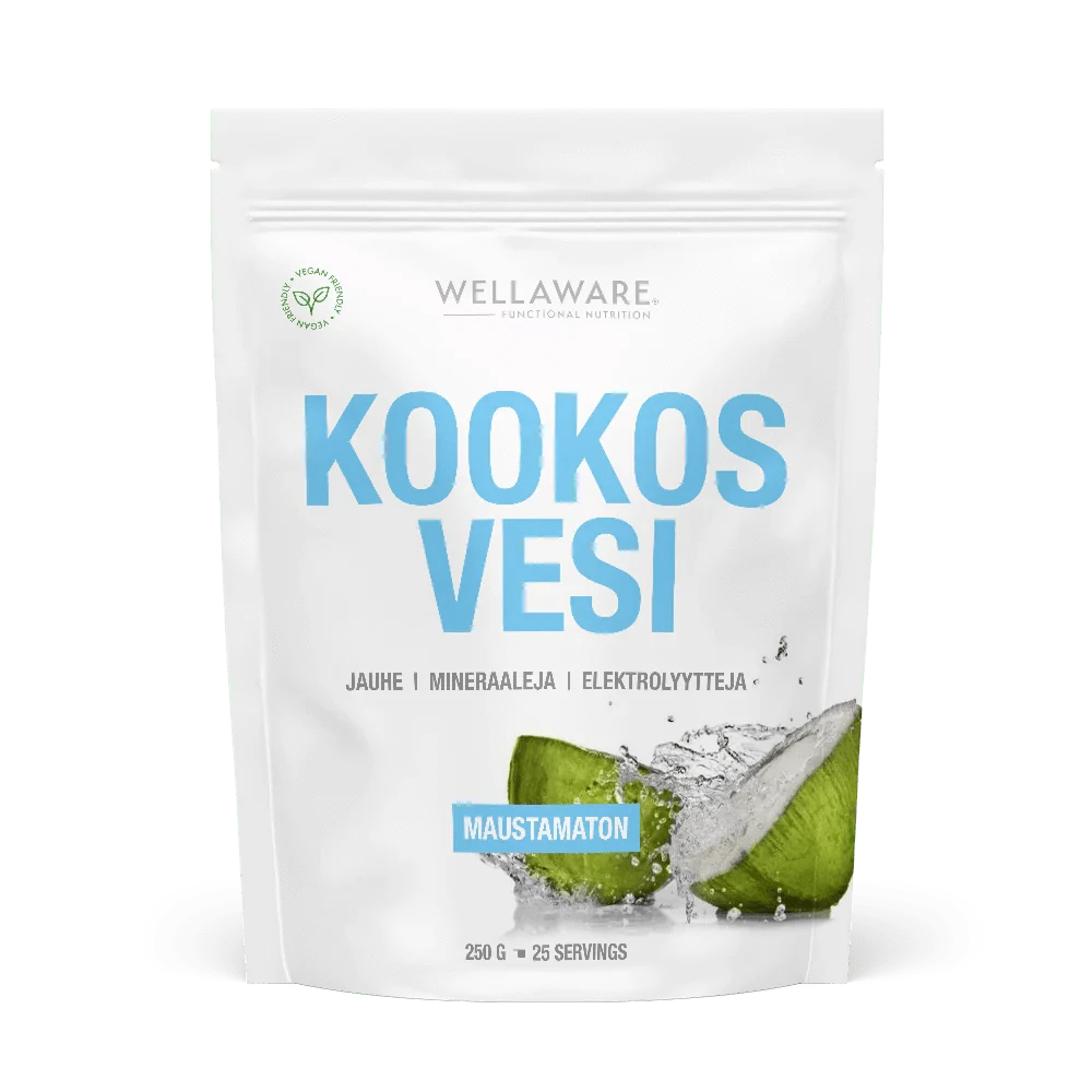WellAware Kookosvesijauhe Maustamaton 250 g - erä