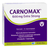 Carnomax 600 Extra Strong - Karnosiini-E-vitamiinitabletti 60 tabl. - Sinunapteekki.fi
