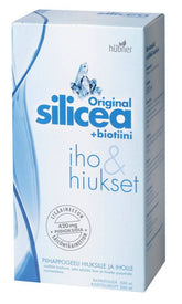Hubner Original Silicea + Biotiini piihappogeeli - Iho & Hiukset 500 ml - Sinunapteekki.fi