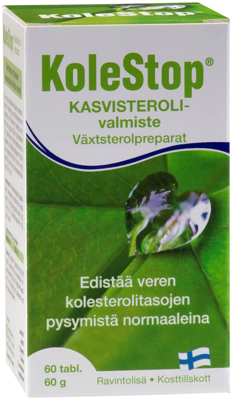 Kolestop - Kasvisterolitabletti 60 tabl. - Sinunapteekki.fi