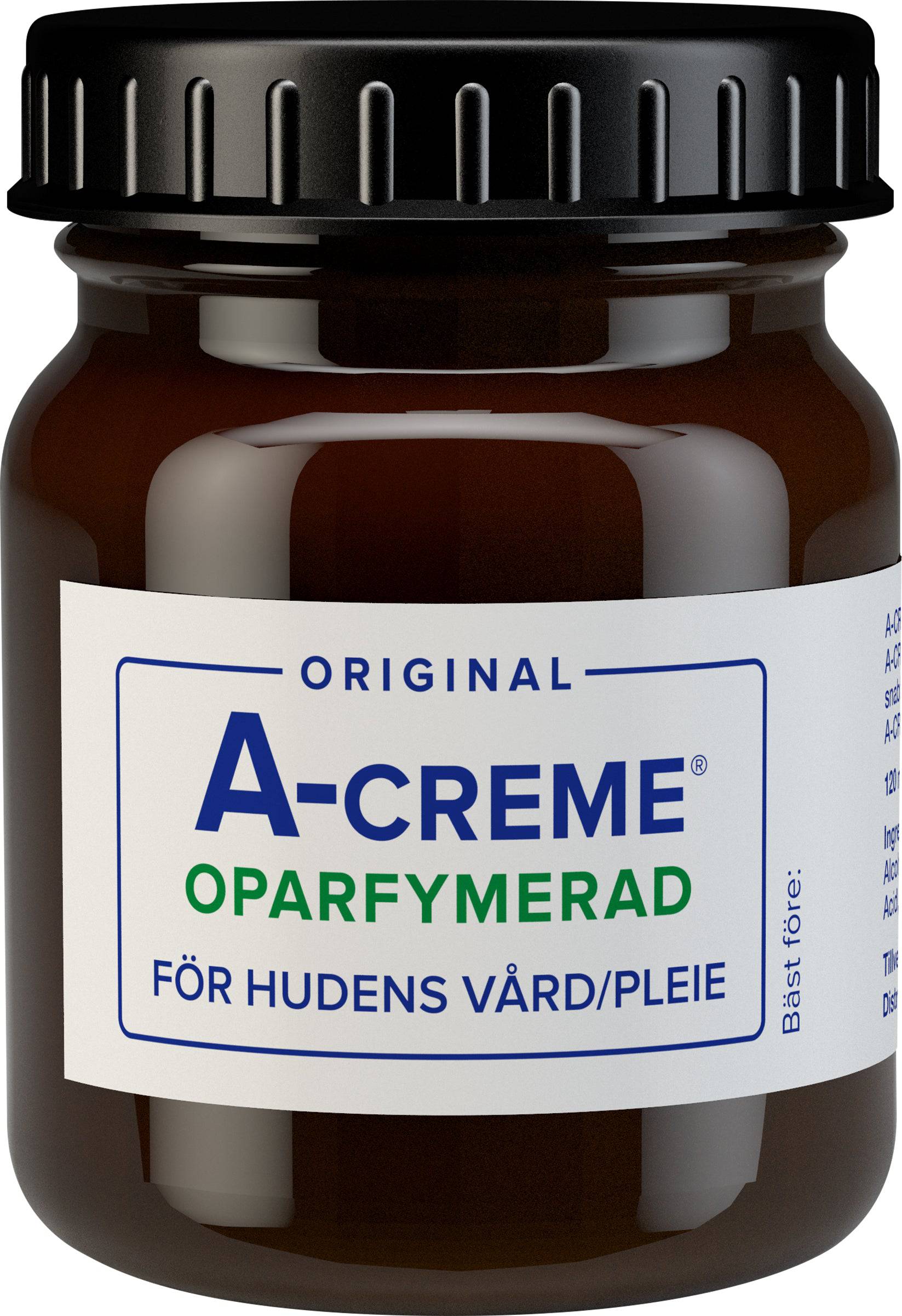 A-Creme Oparfymerad - Hajusteeton & Parabeeniton Kasvovoide 120 ml - Sinunapteekki.fi
