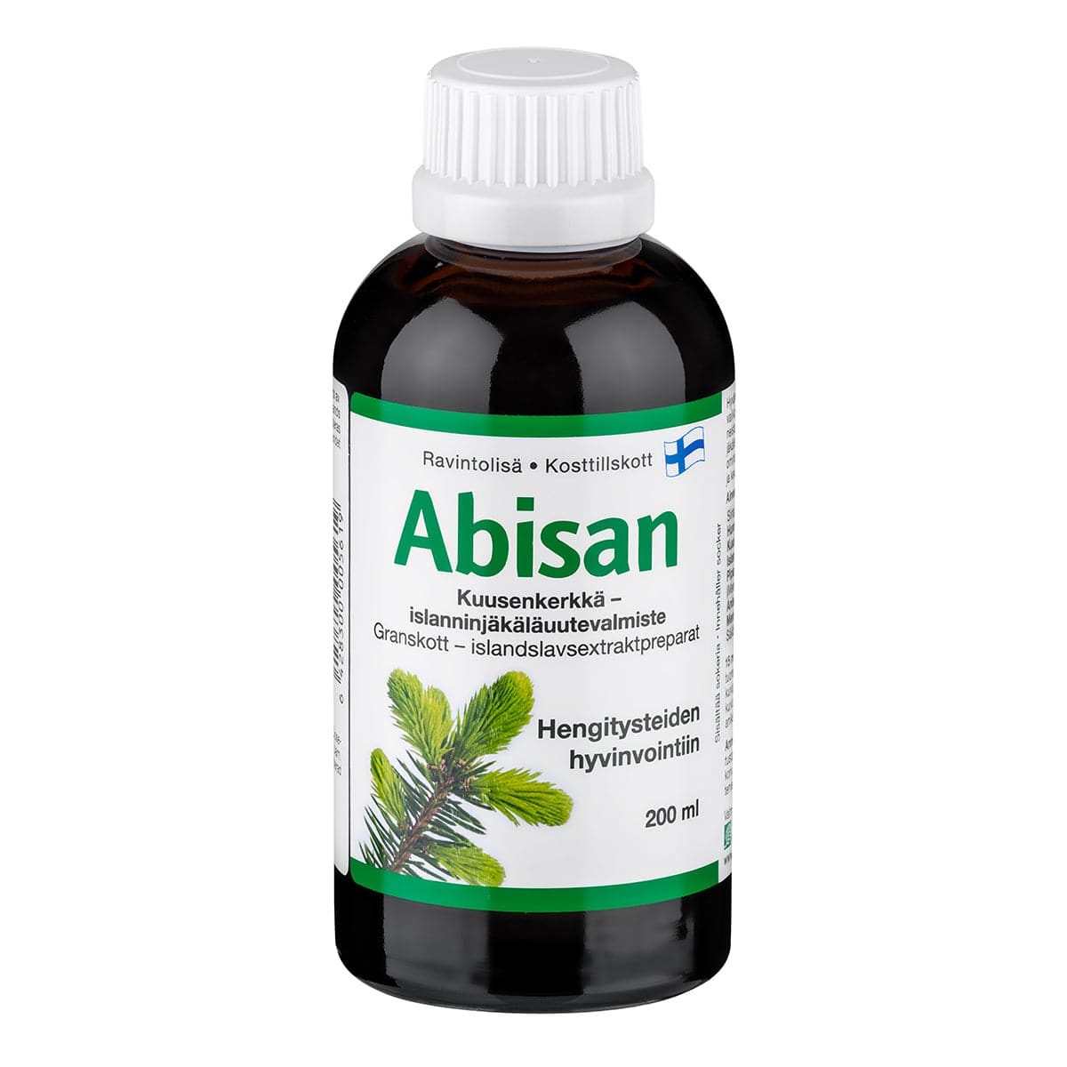 Abisan Kuusenkerkkä - Islanninjäkäläuutevalmiste 200 ml - Sinunapteekki.fi