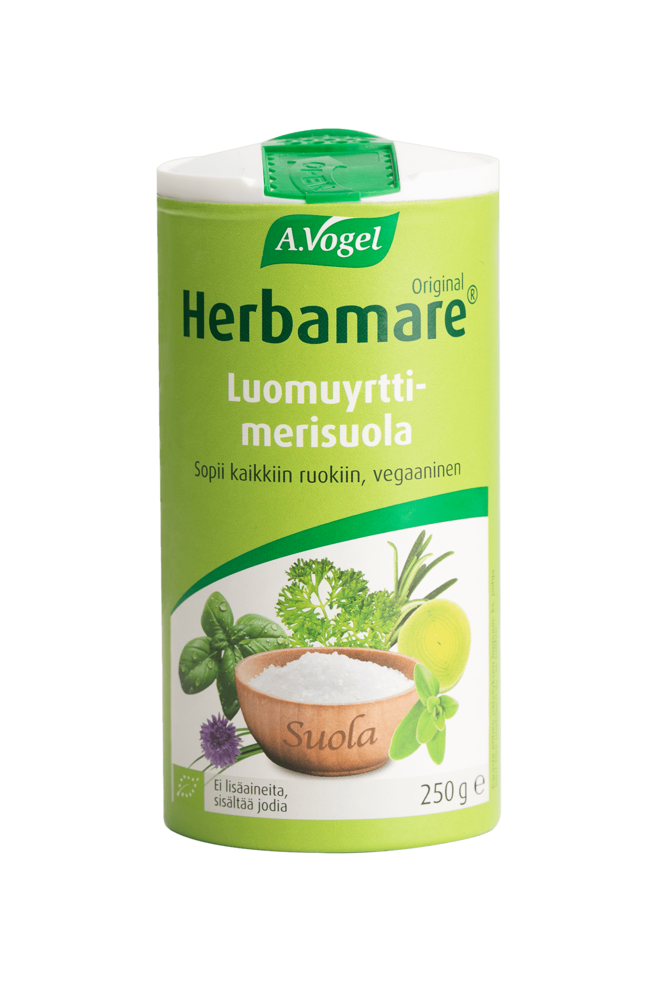 A.Vogel Herbamare yrttisuolaseos 250 g - Sinunapteekki.fi