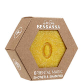 Ben & Anna Oriental Magic Shower & Shampoo - Ravitseva suihkusaippua hiuksille ja vartalolle 60 g - Sinunapteekki.fi