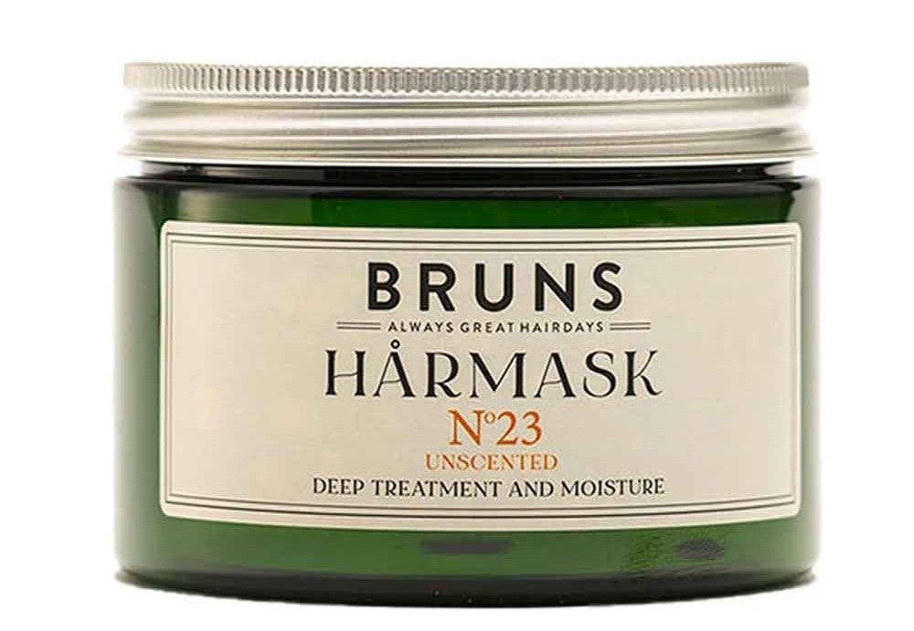 Bruns Product Nr23 Unscented Hårmask - Hajusteeton Hiusnaamio 350 ml - Sinunapteekki.fi
