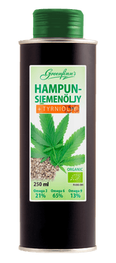 Greenfinn's Hampunsiemenöljy + Tyrniöljy 250 ml - Sinunapteekki.fi
