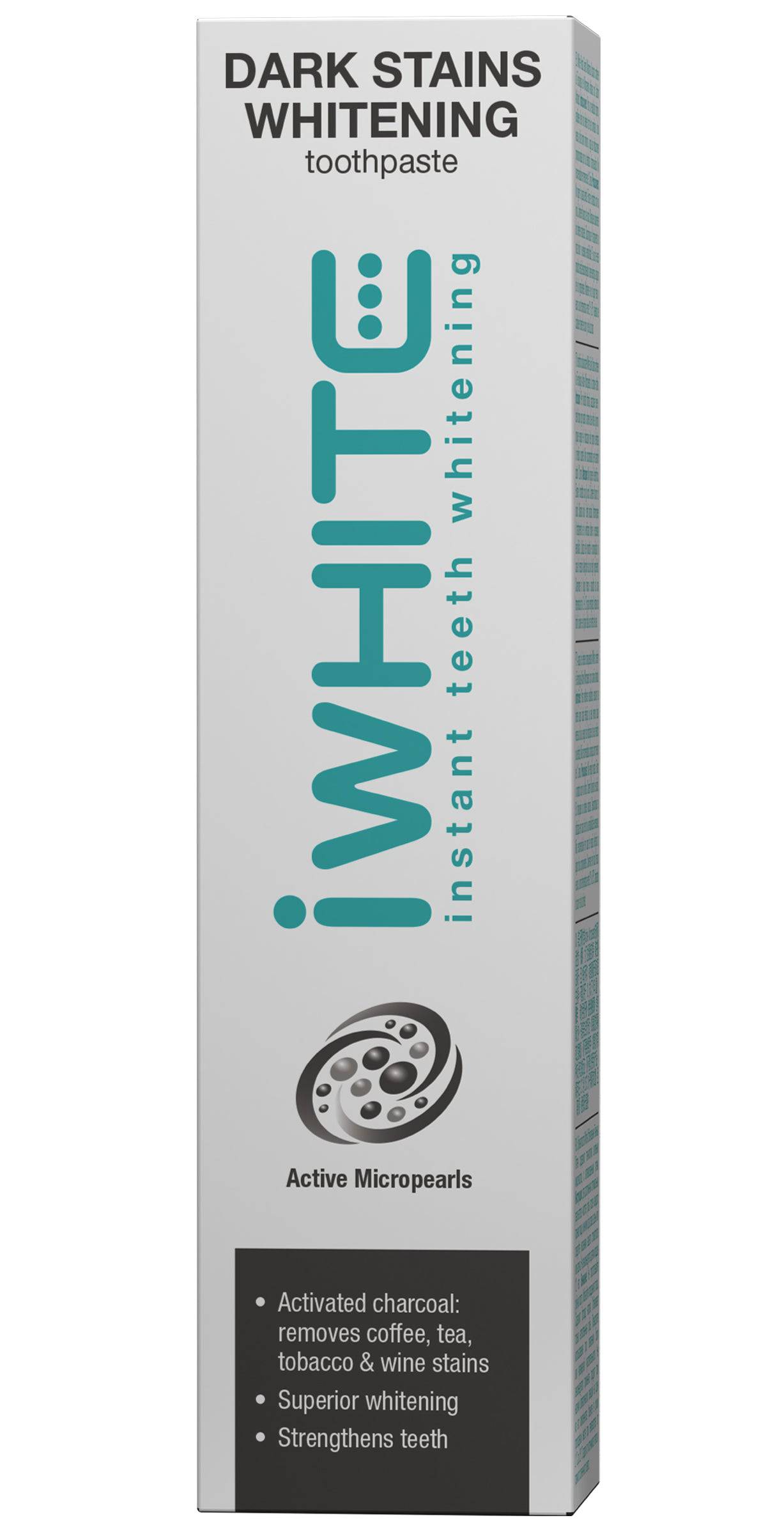 IWhite Dark Stains Whitening - Valkaiseva hammastahna 75 ml - Sinunapteekki.fi