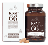 Harmonia KSM66 Ashwagandha juuriuute 120 kaps. - Sinunapteekki.fi
