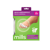 Mills Lampaanvilla 20 g - Hautumien Ennaltaehkäisyyn ja Hoitoon Varvasväleissä - Sinunapteekki.fi