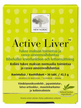 New Nordic Active Liver 30 tabl. - Sinunapteekki.fi