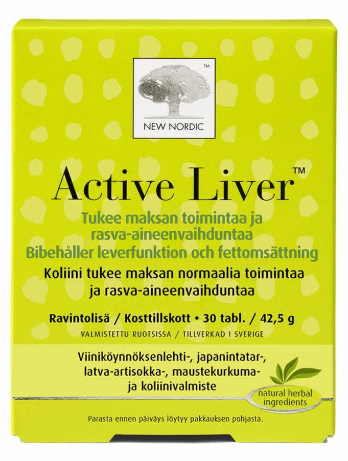 New Nordic Active Liver 30 tabl. - Sinunapteekki.fi