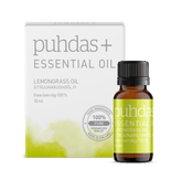 Puhdas+ Essential Oil Lemongrass Oil - Sitruunaruohoöljy 10 ml - Sinunapteekki.fi