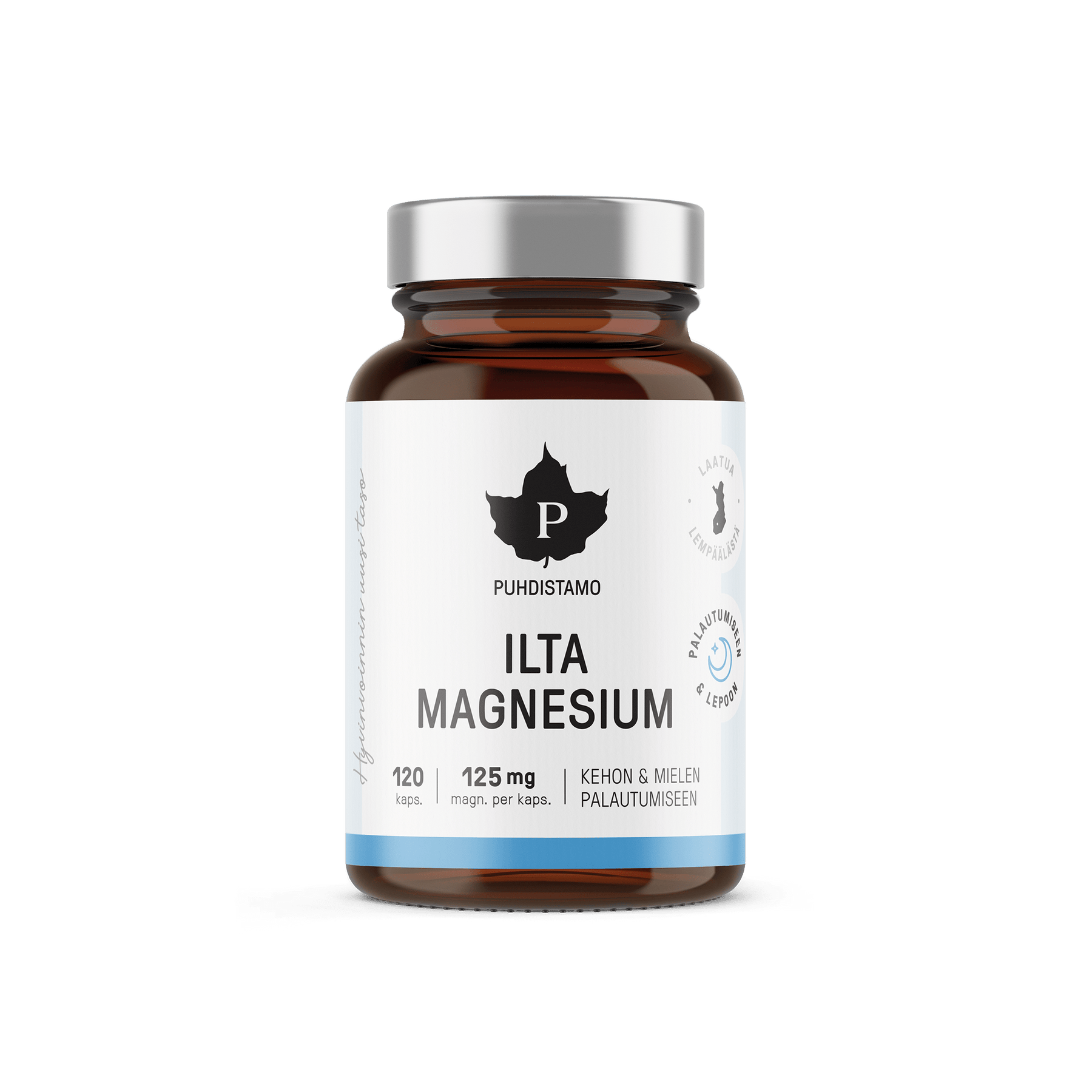 Puhdistamo Ilta Magnesium 120 kaps. - Sinunapteekki.fi
