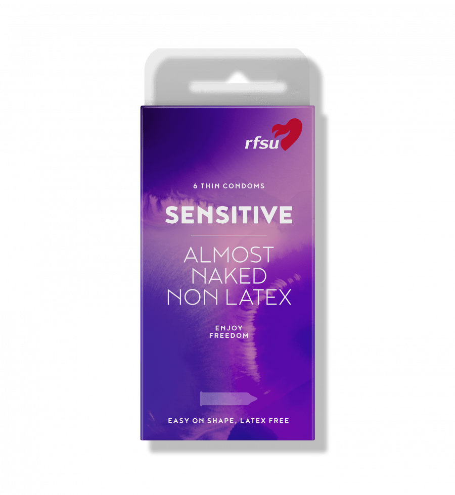 RFSU Sensitive - Lateksiton Kondomi 6 kpl - Sinunapteekki.fi