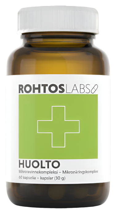 Rohtos Labs Huolto - Mikroravinnekompleksi 60 kaps. - Sinunapteekki.fi