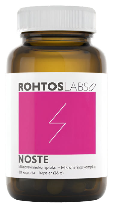 Rohtos Labs Noste - Mikroravinnekompleksi 30 kaps. - Sinunapteekki.fi
