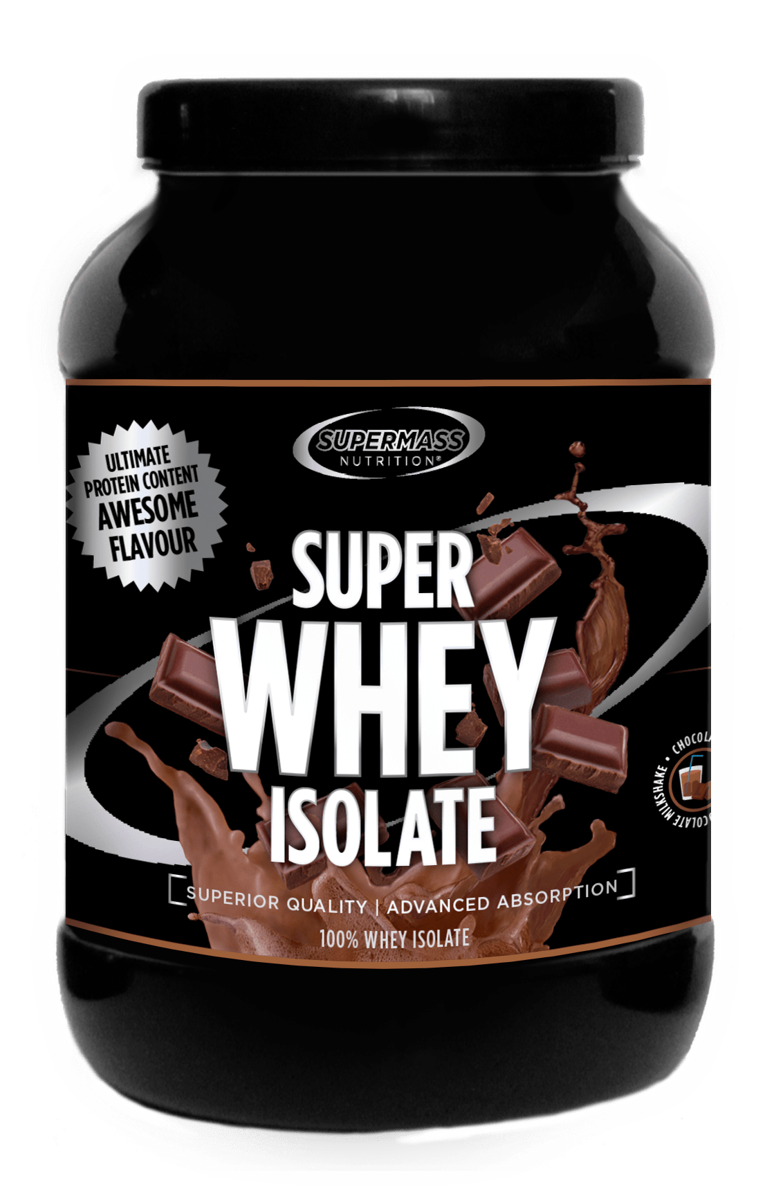 Supermass Super Whey Isolate Suklaapirtelö 1300 g - Sinunapteekki.fi