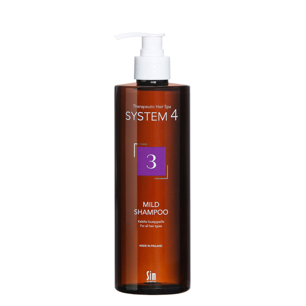 System 4 3 Mild Shampoo 500 ml - Sinunapteekki.fi