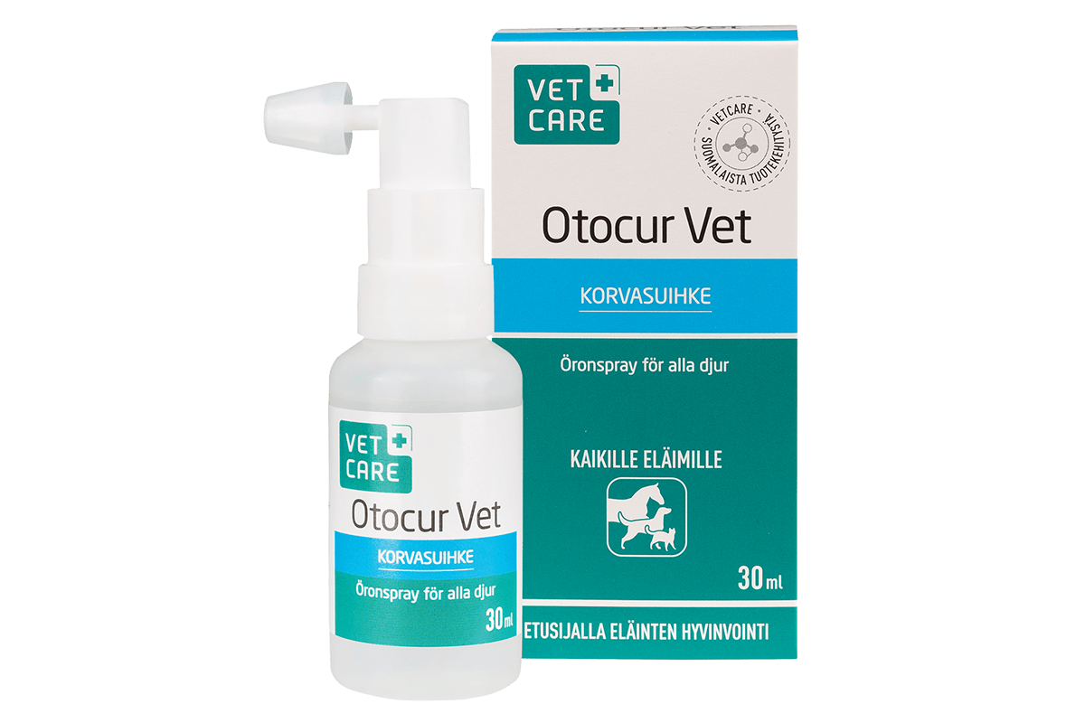 Vetcare Otocur Vet Korvasuihke kaikille eläimille 30 ml - Sinunapteekki.fi