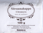 Sitruunahappo jauhe 100 g - Sinunapteekki.fi