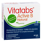 Vitatabs Active B Natural - B-vitamiinitabletti 60 tabl. - Sinunapteekki.fi
