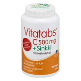 Vitatabs C 500 mg + Sinkki 100 purutabl. - Sinunapteekki.fi